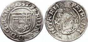 Hungary 1 Denar 1535 KB
ÉH# 745a; Silver; Ferdinánd I.