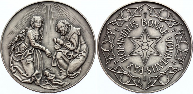 Europe Medal "Hominibus Bonae Voluntatis Pax"
Silver (.835) 44.13g 50mm