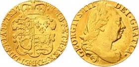 Great Britain Guinea 1777
KM# 604; Gold (917); George III; VF+