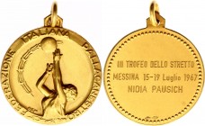Italy Basketball Chempiomship Gold Medal 1967
Gold (750); AUNC