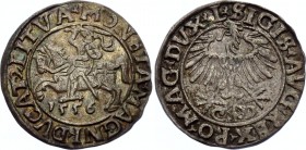 Polish - Lithuanian Commonwealth 1/2 Grosz 1557
Sigismund III August. Silver, mint luster, nice toning. Rare in this condition.