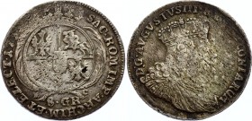 Polish - Lithuanian Commonwealth 8 Groszy 1753 EC
Kop# 2122; Silver; August III Sas; Lipsk mint