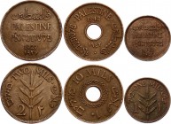 Palestine 3 Coins Lot 1927 -43
Copper; XF+