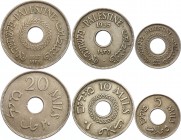 Palestine 3 Coins Lot 1927 -35
Copper-Nickel; XF+