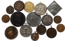 Europe Lot of 16 Small Medals & Tokens
Small collection of interesting items. With old collectors badges. Mostly German States but with some France &...