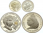 Guernsey Lot of 4 Coins with different motives 1998 - 2001
UK, Guernsey, 4 coins lot- 1P 1998 + 1P 2000+ 5P 2000 + 5P 2001.