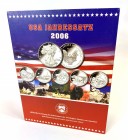 United States Nice Set of 6 Coins 2006
With Silver; In Original Booklet