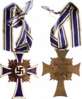 Germany - Third Reich German Mother’s Cross 1938 Bronze
“16 December 1938". Bronze Ehrenkreuz der Deutschen Mutter mit Datum "16. / Dezember / 1938"...