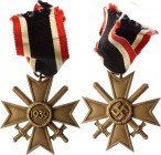 Germany - Third Reich War Merit Cross with Swords 2nd Class 1939
Kriegsverdienstkreuz II Klasse 1939