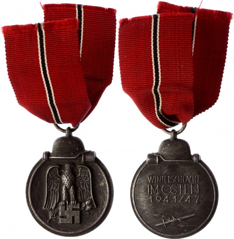 Germany - Third Reich The Eastern Front Medal 1941 /42
Manufactured by E. Ferd ...