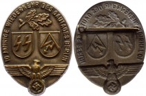 Germany - Third Reich SS / SA Party Day Pin Badge "10 Jährige Wiederkehr des Gautages Berlin"
Rare.