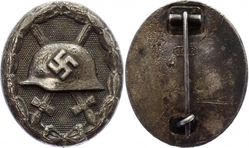 Germany - Third Reich Silver Wound Badge 2nd Class
Silver (2nd class) for being...
