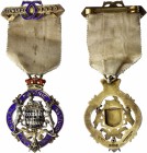 Great Britain Masonic Medal 1930
Silver; Enameled; AUNC