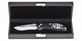 Custom Folding Knife "Classic Fashion of The 20s" 2016 Knife Collection Noblie
Overall length: 200 mm; Blade length: 85 mm; Blade thickness: 2,5 mm; ...