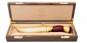 Custom Knife "Chiness Ornaments" 2017 Collection Knife
Artistically crafted blade from the knife collection ”Ornamental sacraments”; Overall length: ...