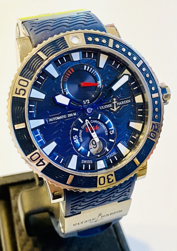 Ulysse Nardin Maxi Marine Diver
Reference number: 263-90-3/93 / Brand: Ulysse N...