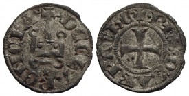 LEPANTO - Filippo di Taranto (1307-1313) - Tornese - Castello - R/ Croce patente - (MI g. 0,71) Conservazione eccezionale per il tipo
qFDC