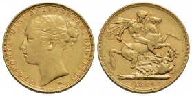 AUSTRALIA - Vittoria (1837-1901) - Sterlina - 1884 M - San Giorgio - AU Kr. 7
BB+