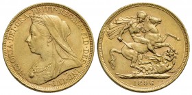 AUSTRALIA - Vittoria (1837-1901) - Sterlina - 1896 M - Velata - AU Kr. 13
SPL+