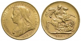 AUSTRALIA - Vittoria (1837-1901) - Sterlina - 1901 P - Velata - AU Kr. 13
qSPL