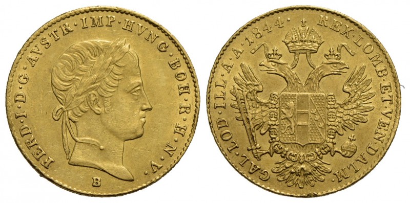 AUSTRIA - Ferdinando I d'Asburgo-Lorena (1835-1848) - Ducato - 1844 B - AU Kr. 2...
