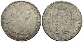 BOLIVIA - Ferdinando VII (1808-1825) - 8 Reali - 1808 PJ - AG Kr. 84
BB+