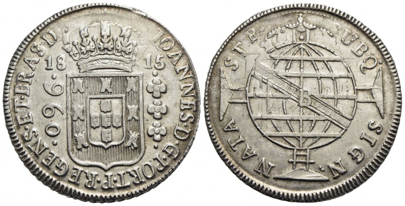 BRASILE - Joao Principe Reggente (1799-1818) - 960 Reis - 1815 - AG Kr. 307.3 Ri...