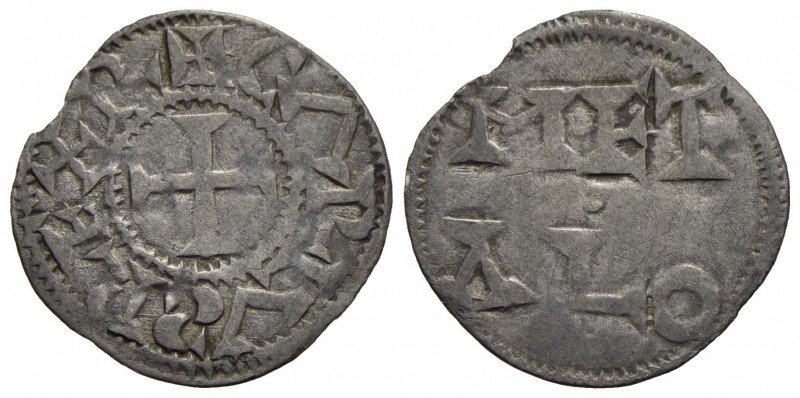 FRANCIA - Karl der Einfältige (898-923) - Denaro - (MI g. 1) R Poey d'Avant 2457...
