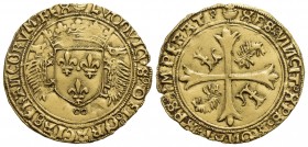 FRANCIA - Luigi XII (1498-1515) - Scudo d'oro con i porcospini - (AU g. 3,41) RR Fr. 325
qSPL