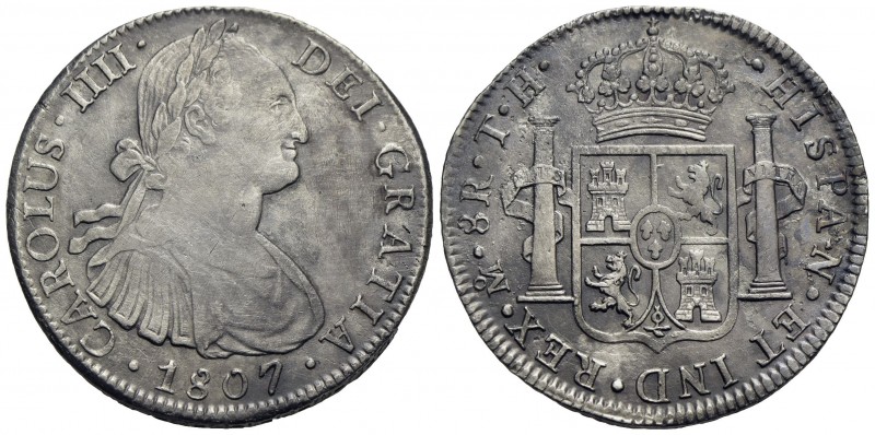 MESSICO - Carlo IV (1788-1808) - 8 Reali - 1807 Mo - AG Kr. 109
BB-SPL