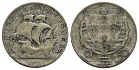 PORTOGALLO - Repubblica (1910) - 2,5 Escusos - 1933 - AG R Kr. 580
BB