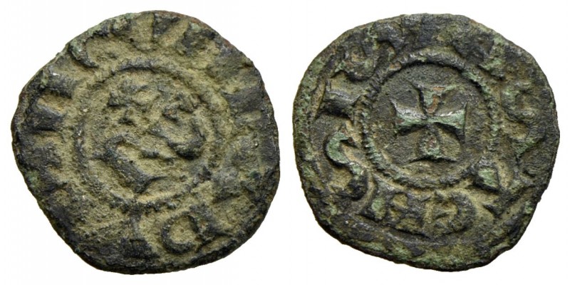 ASTI - Comune (1140-1336) - Denaro - CVNRADUS II; nel campo REX - R/ ASTENSIS; C...