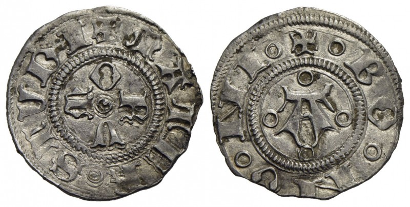 BOLOGNA - Repubblica (1376-1401) - Bolognino - Grande A - R/ ORVM a croce - (AG ...