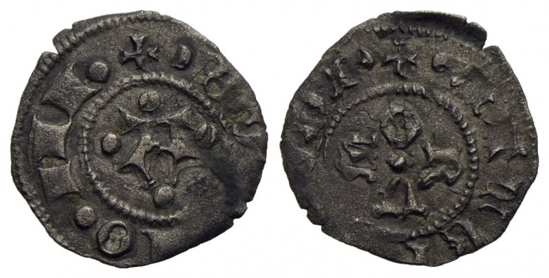 BOLOGNA - Repubblica (1376-1401) - Quattrino - Grande A - R/ ORVM a croce - (MI ...