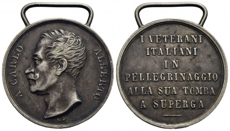 SAVOIA - Carlo Alberto (1831-1849) - Medaglia - 1849 - Per ricordare il pellegri...