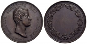 SAVOIA - Carlo Alberto (1831-1849) - Medaglia - Testa di Carlo Alberto a d. - R/ Corona di quercia e alloro Opus: Galeazzi Ø: 55 mm. - (AE g. 75,4)
S...