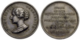SAVOIA - Vittorio Emanuele II Re d'Italia (1861-1878) - Medaglia - 1869 - Nascita di Vittorio Emanuele - Testa a s. della Principessa Margherita - R/ ...