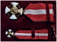 SAVOIA - Vittorio Emanuele III (1900-1943) - Croce - Ordine della corona d'Italia - MD
qFDC