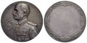 SAVOIA - Vittorio Emanuele III (1900-1943) - Medaglia - 1936 - Per la conquista dell'Etiopia - Busto a s. - R/ Corona con FERT Opus: Regia Zecca Ø: 50...