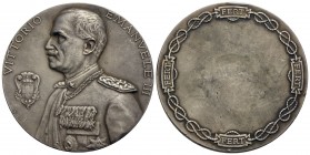 SAVOIA - Vittorio Emanuele III (1900-1943) - Medaglia - Premio di I° Grado Ministero della Guerra - Busto decorato a s., davanti stemma, attorno scrit...