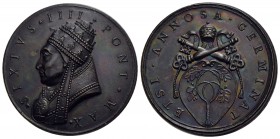 PAPALI - Sisto IV (1471-1484) - Medaglia - Busto con piviale e triregno a s. - R/ Stemma Della Rovere sormontato da triregno e chiavi Opus: Paladino Ø...