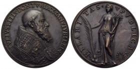 PAPALI - Giulio III (1550-1555) - Medaglia - A. IVBILEI - Busto a d. - R/ Ilarità Ø: 41 mm. - (AE g. 42,5)
qFDC