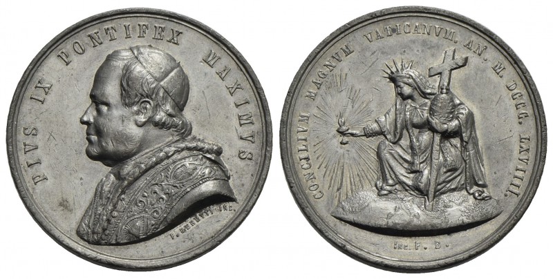 PAPALI - Pio IX (1866-1878) - Medaglia - 1869 - Concilio Ecumenico Vaticano - Bu...