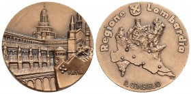 CITTA' - Pavia - Medaglia - Regione Lombardia - Il consiglio - Monastero Madonna delle Grazie - R/ Lombardia Ø: 29 mm. - AE
FDC