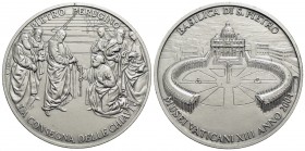 CITTA' - Roma - Medaglia - Musei Vaticani - Consegna delle chiavi a San Pietro - R/ Piazza San Pietro Ø: 40 mm. - (AG g. 25)
FDC