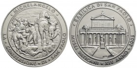 CITTA' - Roma - Medaglia - Musei Vaticani 2005 - La conversione di San Paolo - R/ Basilica di San Paolo Ø: 40 mm. - (AG g. 24,6)
FDC