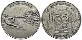 CITTA' - Roma - Medaglia - 1992 - Musei Vaticani I - Michelangelo - Particolare della Cappella Sistina - R/ Cappella Sistina Ø: 40 mm. - MB
FDC
