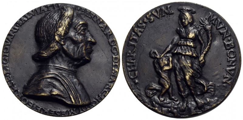 PERSONAGGI - Bernardo Salviati (Gonfalone di Firenze) (1404-1486) - Medaglia - B...