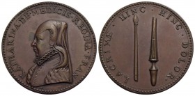 PERSONAGGI - Caterina de' Medici (1519-1589) - Medaglia Ø: 52 mm. - (AE g. 58,2)
SPL