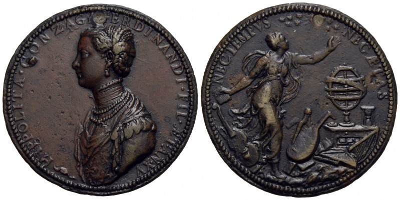 PERSONAGGI - Ippolita Gonzaga (1535-1563) - Medaglia Opus: Leone Leoni Ø: 62 mm....